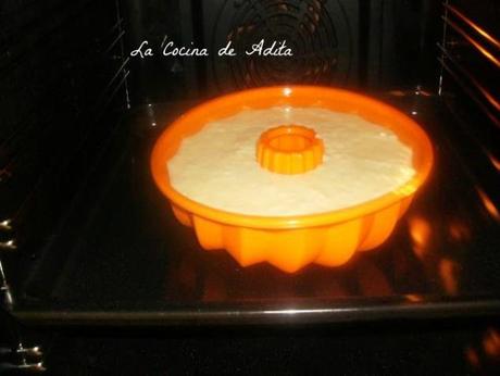 Bizcocho  con ron y vainilla