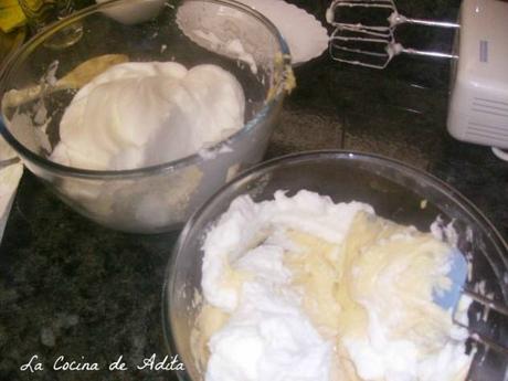 Bizcocho  con ron y vainilla