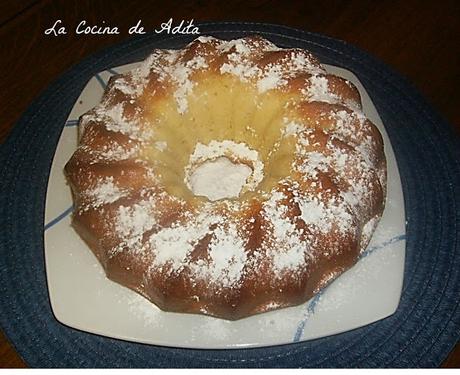Bizcocho  con ron y vainilla