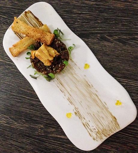 tartar de atun Sasha Bar Barcelona Baco y Boca