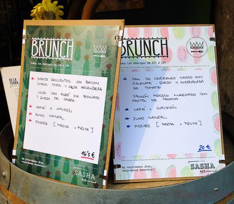 brunch en Sasha Bar Barcelona Baco y Boca