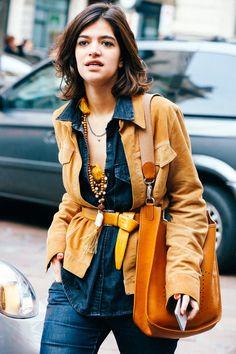 STREET STYLE; SEVENTIES INSPIRATION.-