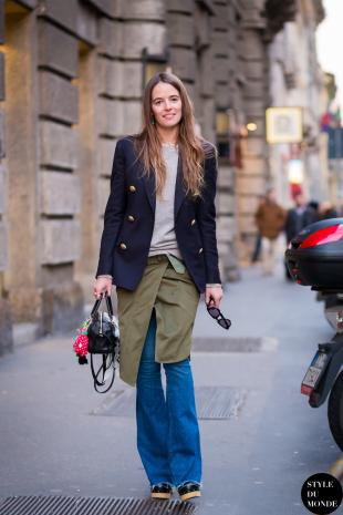 STREET STYLE; SEVENTIES INSPIRATION.-