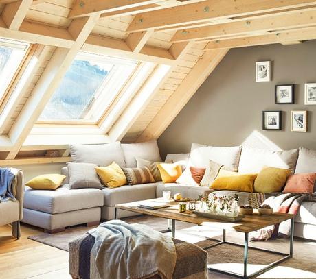 Una cabaña acogedora en la nieve