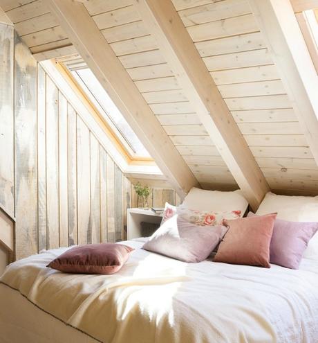 Una cabaña acogedora en la nieve