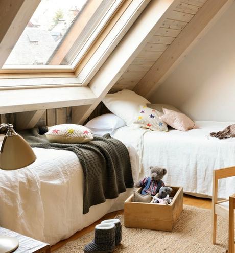 Una cabaña acogedora en la nieve