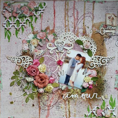 Reto Scrapbookpasion de Febrero. Layout: 