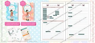 Agenda para blogueros (papel y/o pdf) y portada personalizable  ¡YA!