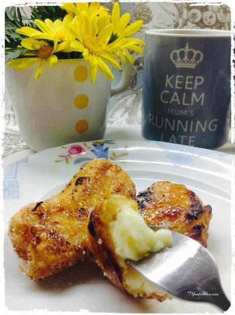 Torrijas de crema y de chocolate Torrijas de cremas .ultimo