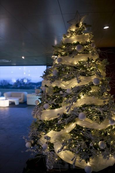 Una boda de invierno en Barcelona decoración boda navidad www.bodasdecuento.com
