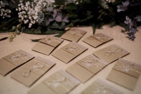 Una boda de invierno en Barcelona pañuelos para las lágrimas de felicidad boda www.bodasdecuento.com