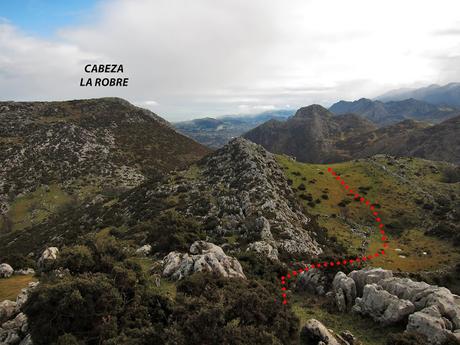 Peña Llabres desde Rioseco