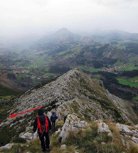 Peña Llabres desde Rioseco