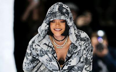 Rihanna en la semana de la moda en NY