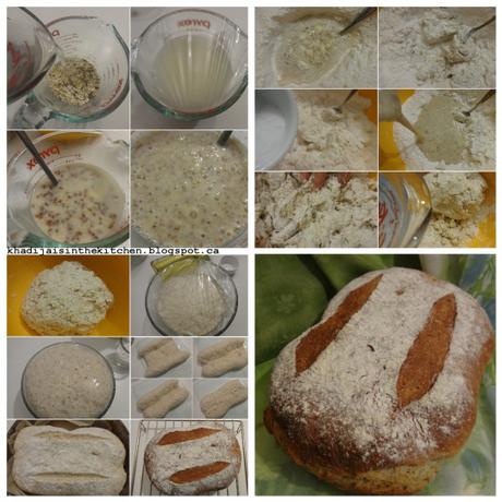 PAIN DE LA SEMAINE : PAIN À LA FARINE DE MAÏS ET AUX FLOCONS D’AVOINE / BREAD OF THE WEEK : OATMEAL CORN BREAD / PAN DE LA SEMANA : PAN CON HARINA DE MAIZ Y COPOS DE AVENA / خبز الاسبوع:خبز بدقيق الذرة و رقائق الشوفان