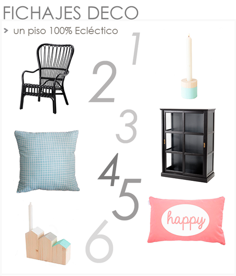 Mezcla de estilos y tonos pastel para una decoración única