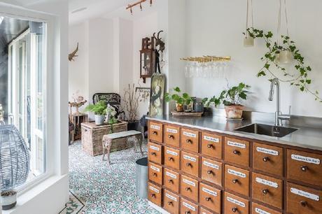 Mezcla de estilos y tonos pastel para una decoración única