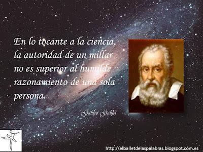 CITA CÉLEBRE DEL DÍA: GALILEO GALILEI