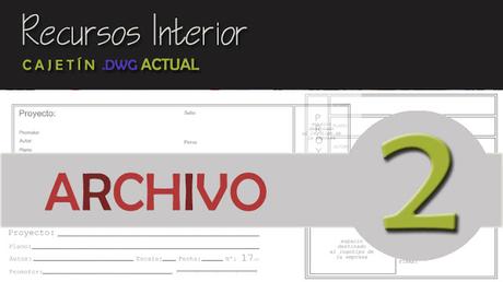 Cajetín actual .DWG. ARCHIVO 2