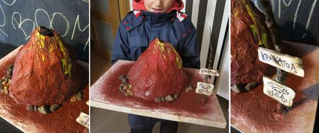 Diy volcán casero para el cole