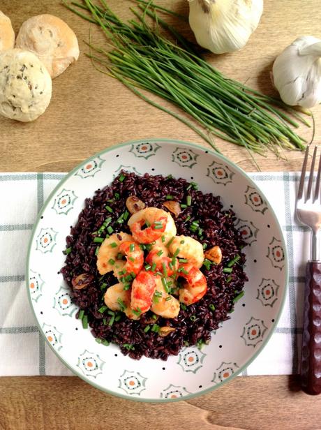 lacucharaoszul_arroz_venere_langostinos_