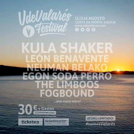 Kula Shaker confirmado para el V de Valarés