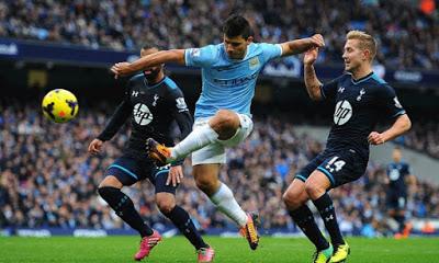 MANCHESTER CITY CAE ANTE EL TOTTENHAM HOSTPUR