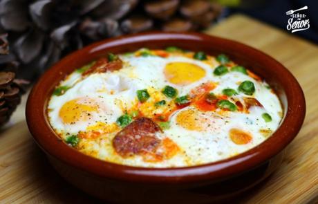 Huevos a la flamenca | Receta casera