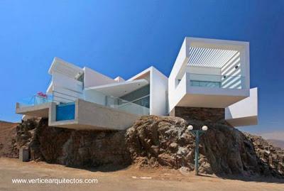 Moderna casa de playa en Perú