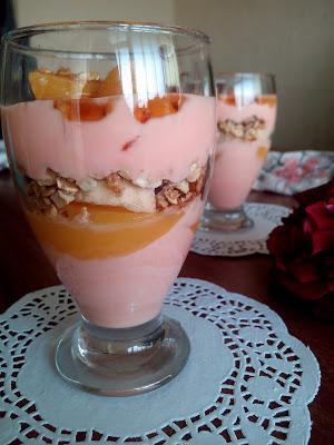 Parfait de Melocotones Light