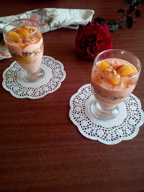 Parfait de Melocotones Light