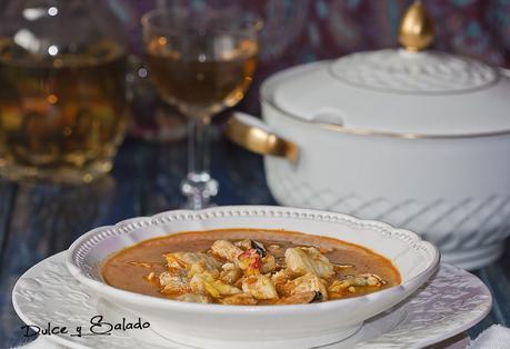 Sopa de Pescado en Thermomix