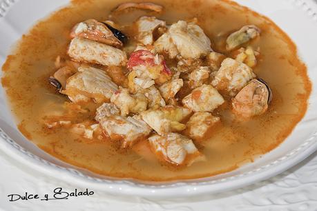 Sopa de Pescado en Thermomix