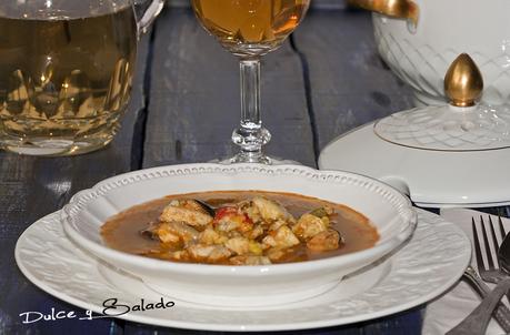 Sopa de Pescado en Thermomix