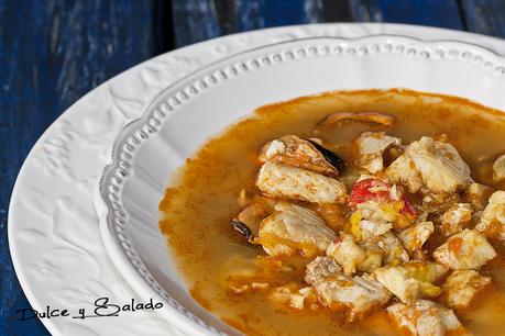 Sopa de Pescado en Thermomix