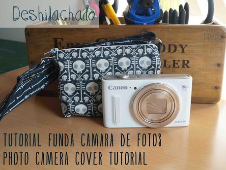 Tutorial: funda de cámara de fotos / Tutorial: photo camera cover