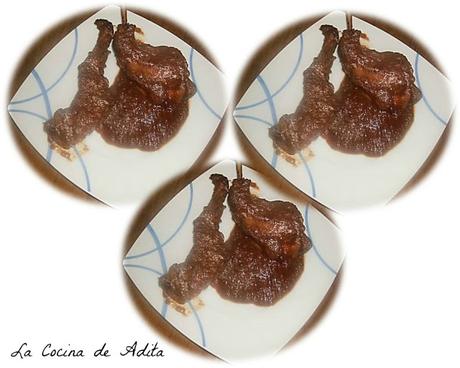 Conejo en salsa estilo Adita