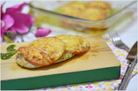 Pollo Caprese con Pesto