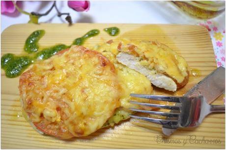 Pollo Caprese con Pesto
