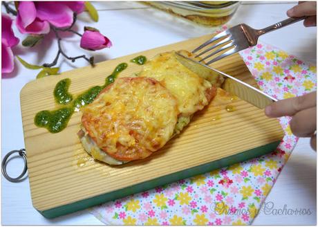 Pollo Caprese con Pesto