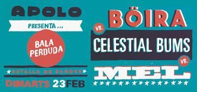 [Noticia] La Sala Apolo de Barcelona arranca el certamen de bandas emergentes Bala Perduda‏  ‏