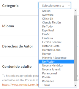 Cómo publicar en Wattpad (tutorial)