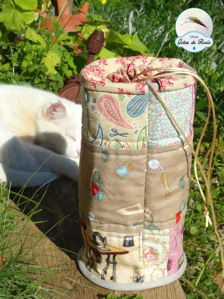 Tejer la mar de conjuntada.