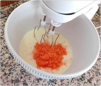 Mini carrot cake al microondas