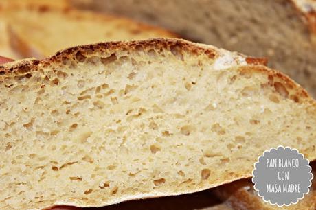 PAN BLANCO CON MASA MADRE