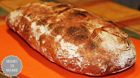 PAN BLANCO CON MASA MADRE