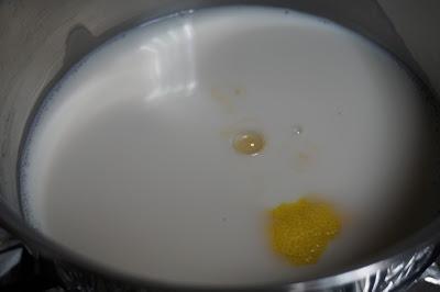 Natillas veganas con bebida de avena