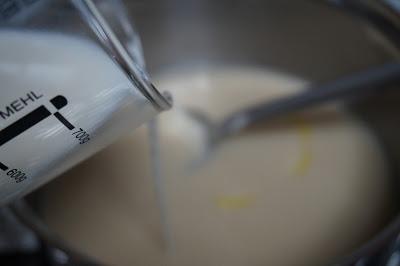 Natillas veganas con bebida de avena