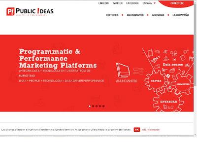 Plataforma de afiliados Public ideas