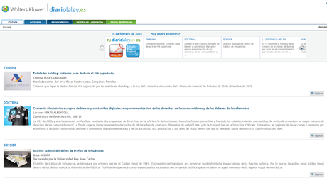 Artículo Diario la Ley 16.3.2016